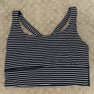 Long line sports bra